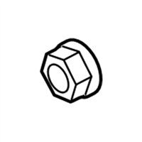 Ford -W520103-S403 Catalytic Converter Nut