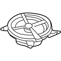 Ford 6U5Z-18808-AA Package Tray Speaker