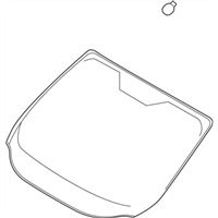 Ford GJ5Z-7803100-C Glass - Windscreen