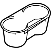 Ford 4L3Z-1513562-AAA Tray - Package - Centre