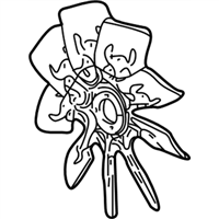 Ford F65Z-8600-AA Fan Assembly