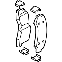 Ford FL1Z-2001-C Kit - Brake Lining