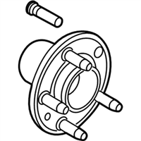 Ford CV6Z-1104-A Hub Assembly - Wheel