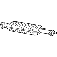 Ford 5L8Z-5230-BA Muffler Assembly - Front