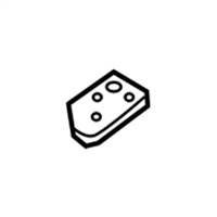 Ford 8S4Z-54412A02-A Support Reinforcement Plate