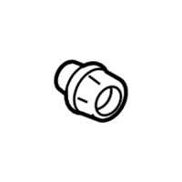 Ford 6W7Z-1012-AA Nut - Wheel