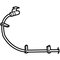 Ford 6L1Z-2078-AB Hose Assembly - Brake