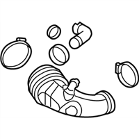 Ford 8C3Z-6C646-D Duct - Air