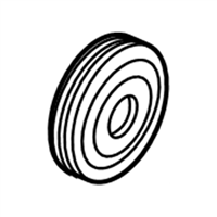 Ford 2L1Z-19D784-AA Pulley - Compressor
