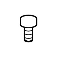 Ford -W709344-S437 Retractor Assembly Bolt
