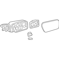 Ford 9E5Z-17683-B Mirror Assembly - Rear View Outer