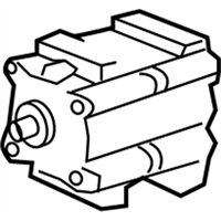Ford 4F2Z-19703-AB Compressor Assembly
