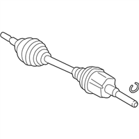 Ford CV6Z-3B437-A Shaft - Front Axle