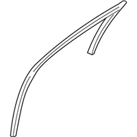 Ford AE5Z-5421596-A Run - Door Glass