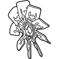 Ford F65Z-8600-AB Fan Assembly
