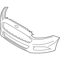 Ford DS7Z-17D957-AAPTM Bumper Assembly - Front
