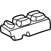 Ford 4L2Z-14529-AAA Switch - Window Control - Double
