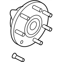 Ford 4L3Z-1104-BB Hub Assembly - Wheel