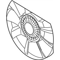 Ford CK4Z-8600-A Fan Assembly