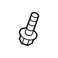 Ford -W713507-S424 Windshield Pillar Trim Screw