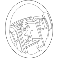 Ford 7C3Z-3600-CB Wheel Assembly - Steering
