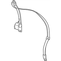 Ford 7L1Z-78611B08-AA Seat Belt Assembly