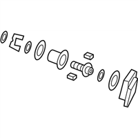 Ford FL3Z-1543262-A Cylinder Assembly - Lock