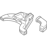 Ford F7ZZ-18C433-AA Duct - Heater Outlet