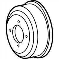 Ford 5L3Z-8509-AA Pulley - Water Pump