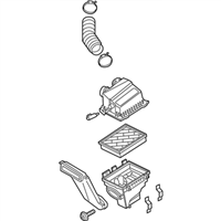 Ford F2GZ-9600-A Cleaner Assembly - Air