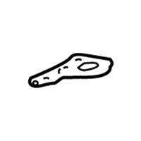 Ford F65Z-6840-A Support Gasket