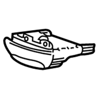 Ford 3L3Z-1504810-AAC Receptacle And Housing Assembly - Ashtray