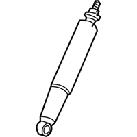 Ford 5L3Z-18125-BA Shock Absorber Assembly