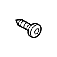 Ford -W505593-S424 Screw - Pan Head