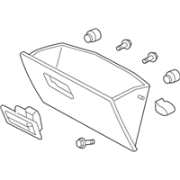 Ford 8L8Z-7806024-AC Box Assembly - Glove Compartment
