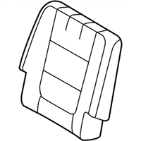 Ford BB5Z-7866601-MA Cover Assembly - Rear Seat Back