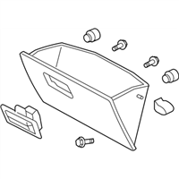 Ford 8L8Z-7806024-AB Box Assembly - Glove Compartment