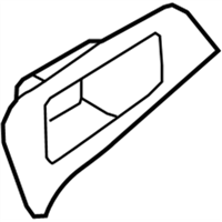 Ford 9H6Z-5422620-AA Escutcheon - Door Inside Handle