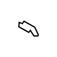 Genuine Ford Cable Retainer Clip 4C3Z-7H181-AA