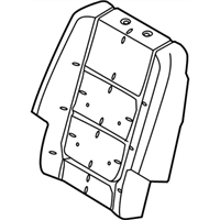Ford BB5Z-7866800-A Pad - Rear Seat Back