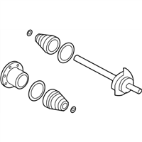 Ford 5L1Z-3B436-AA Joint And Stub Shaft Assembly