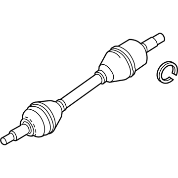 Ford DG1Z-3B437-E Front Axle Shaft