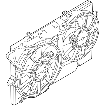 Ford BG1Z-8C607-A Fan Assembly