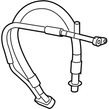 Ford 6W7Z-19D734-AA Hose & Tube Assembly