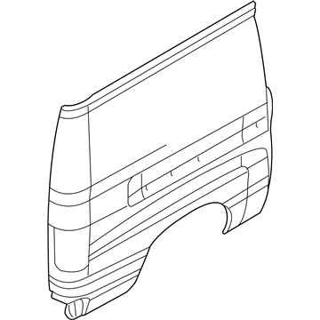 Ford F2UZ-15278A96-E Side Panel