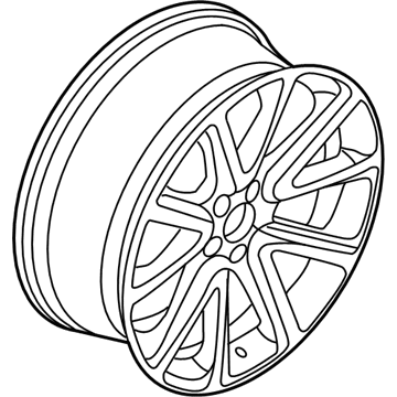 Ford FB5Z-1007-A Wheel, Alloy