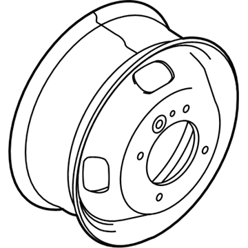 Ford AC3Z-1015-A Spare Wheel