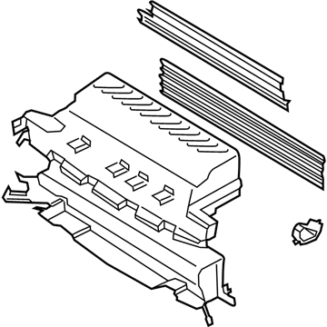 Ford GV4Z-8475-B Radiator Shutter Assembly