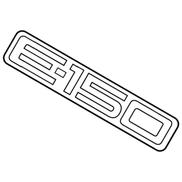 Ford 9C2Z-1542528-A Nameplate