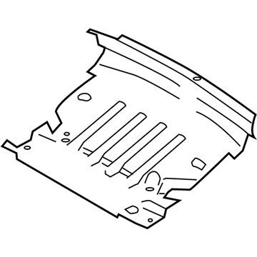 Ford FR3Z-7646506-A Package Tray